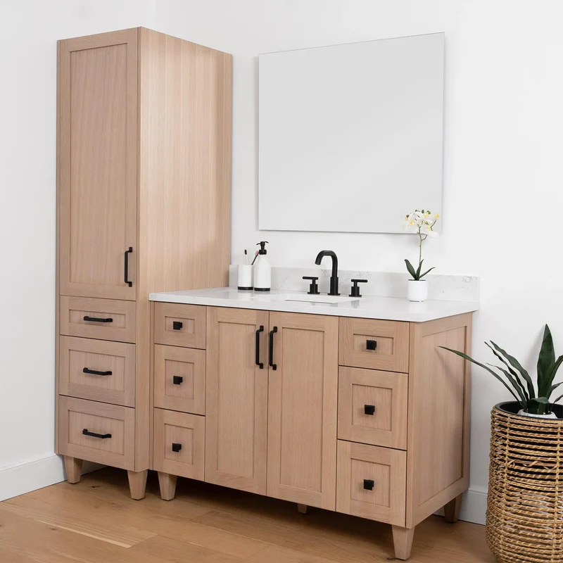 Bathroom Vanity with Linen Cabinet 2